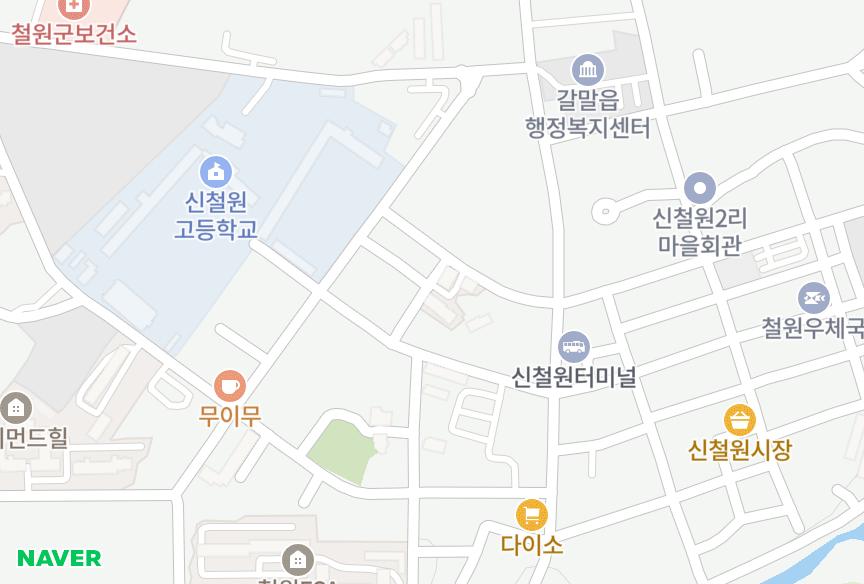 강원특별자치도 철원군 갈말읍 지포리 무진 위치·실거래 시세 지도