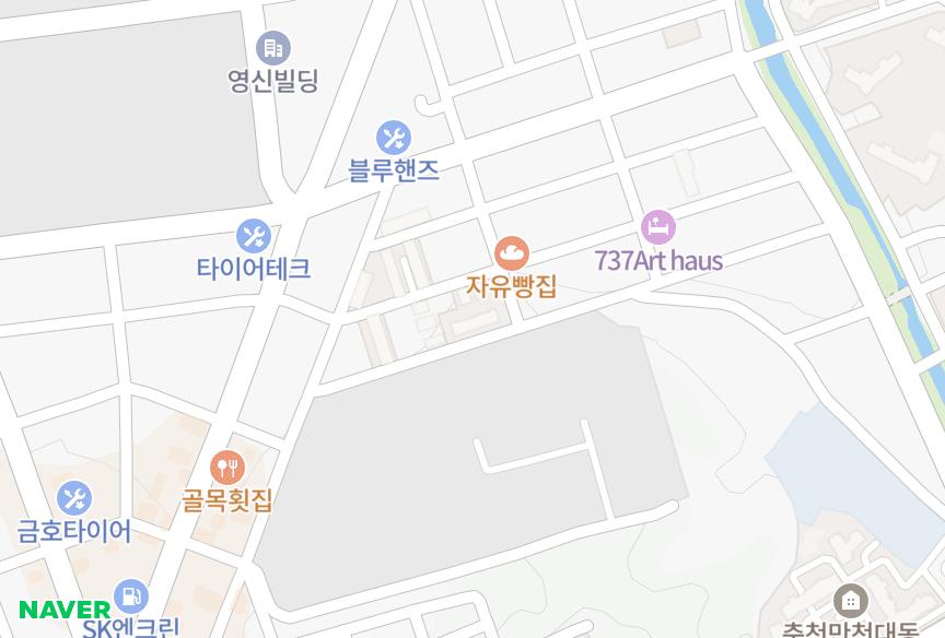 강원특별자치도 춘천시 후평동 신아 위치·실거래 시세 지도