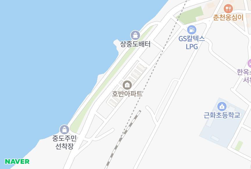 강원특별자치도 춘천시 근화동 호반 위치·실거래 시세 지도