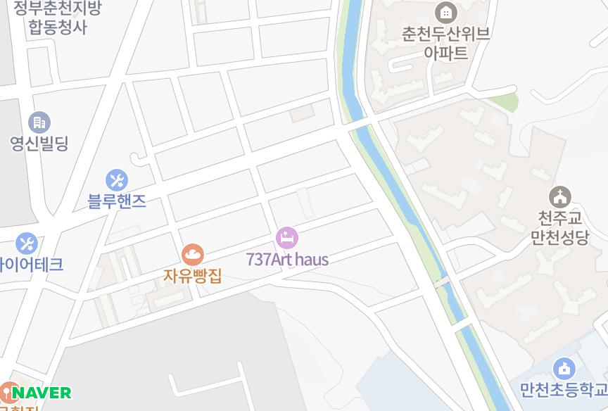 강원특별자치도 춘천시 후평동 동신빌라 위치·실거래 시세 지도
