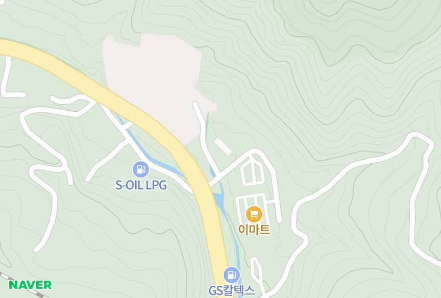 강원특별자치도 태백시 화전동 육성2차임대 위치·실거래 시세 지도