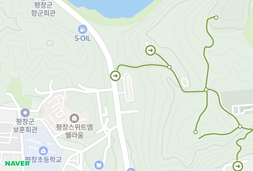 강원특별자치도 평창군 평창읍 하리 평창1차 위치·실거래 시세 지도
