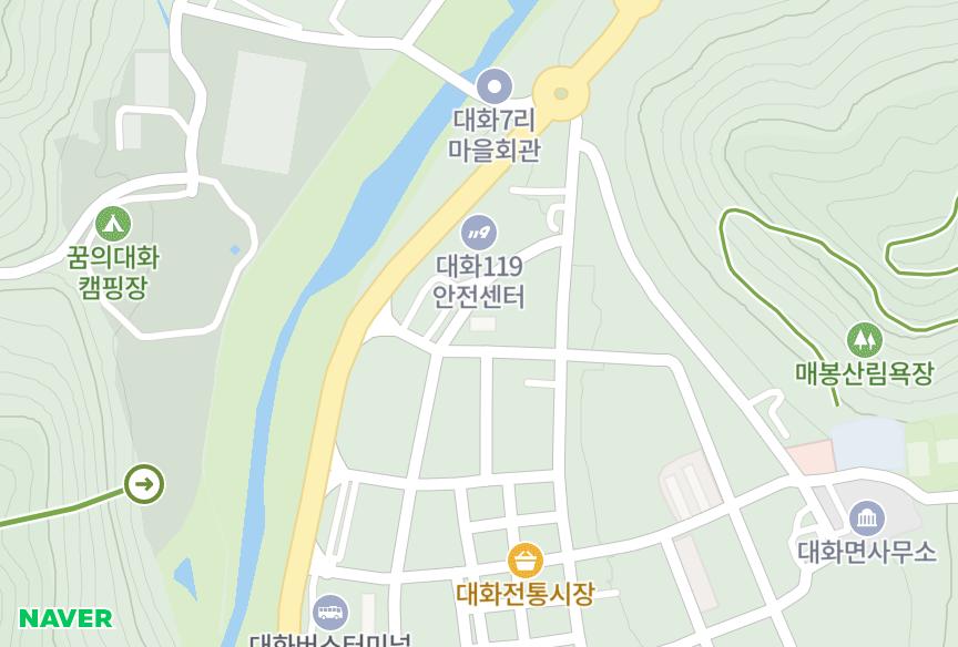 강원특별자치도 평창군 대화면 대화리 두레프라임 위치·실거래 시세 지도