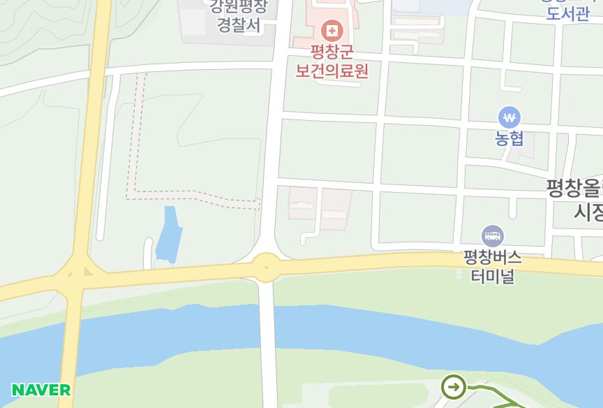 강원특별자치도 평창군 평창읍 하리 두레프라임 위치·실거래 시세 지도