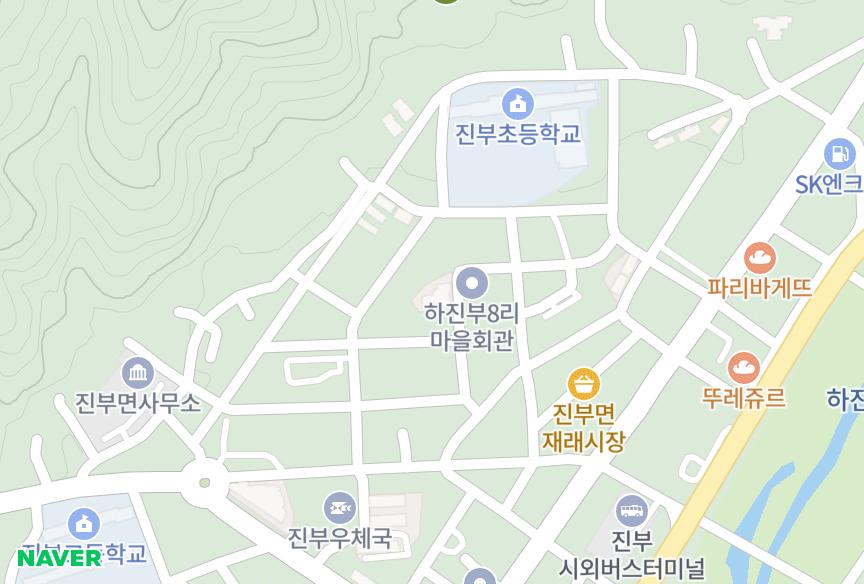 강원특별자치도 평창군 진부면 하진부리 문화 위치·실거래 시세 지도