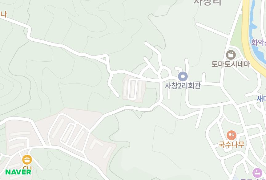 강원특별자치도 화천군 사내면 사창리 로얄 위치·실거래 시세 지도