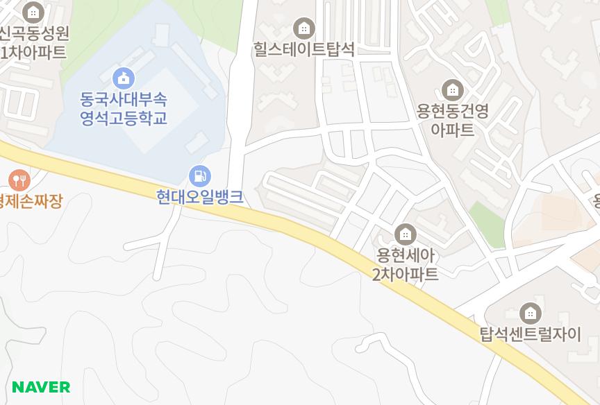 경기도 의정부시 용현동 보광 위치·실거래 시세 지도