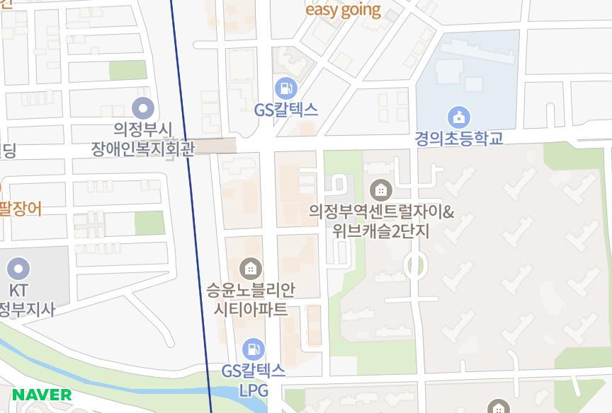 경기도 의정부시 의정부동 효성팰리스 위치·실거래 시세 지도