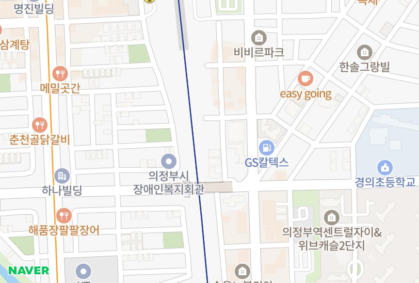 경기도 의정부시 의정부동 드어반트라움 위치·실거래 시세 지도
