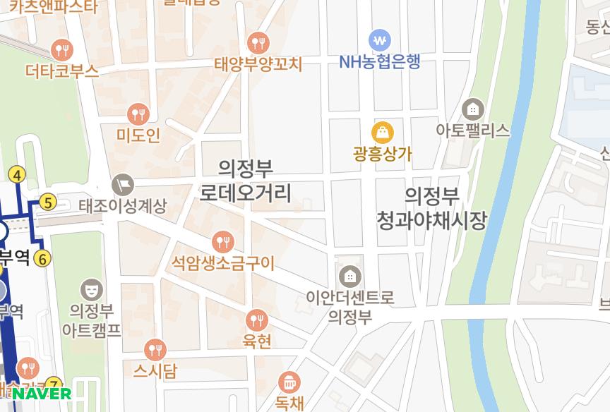 경기도 의정부시 의정부동 라임시티 위치·실거래 시세 지도