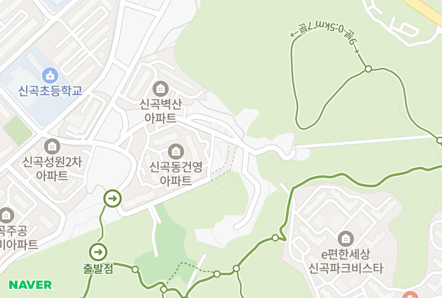 경기도 의정부시 신곡동 비알파크힐 위치·실거래 시세 지도