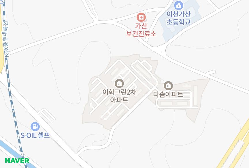 경기도 이천시 부발읍 응암리 부발읍 응암리이화2차 위치·실거래 시세 지도