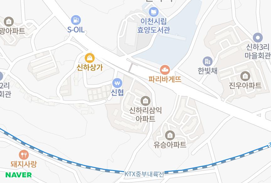 경기도 이천시 부발읍 신하리 삼익세라믹 위치·실거래 시세 지도