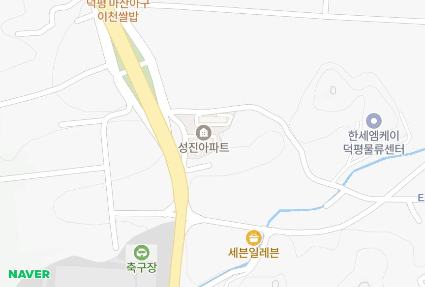경기도 이천시 마장면 덕평리 성진 위치·실거래 시세 지도