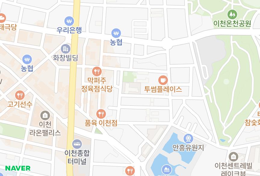 경기도 이천시 창전동 일심 위치·실거래 시세 지도