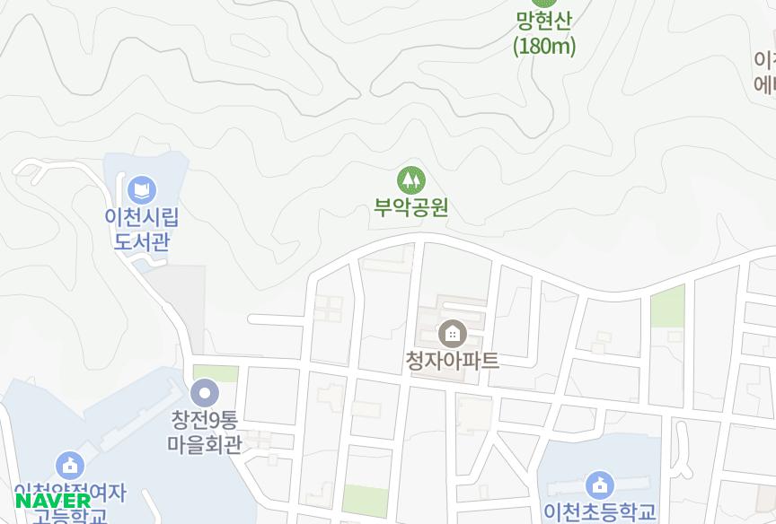 경기도 이천시 창전동 중앙 위치·실거래 시세 지도