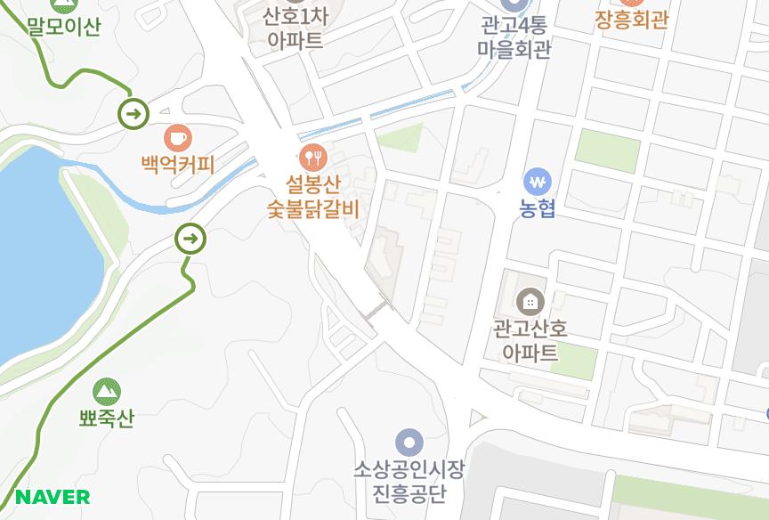 경기도 이천시 관고동 은하 위치·실거래 시세 지도