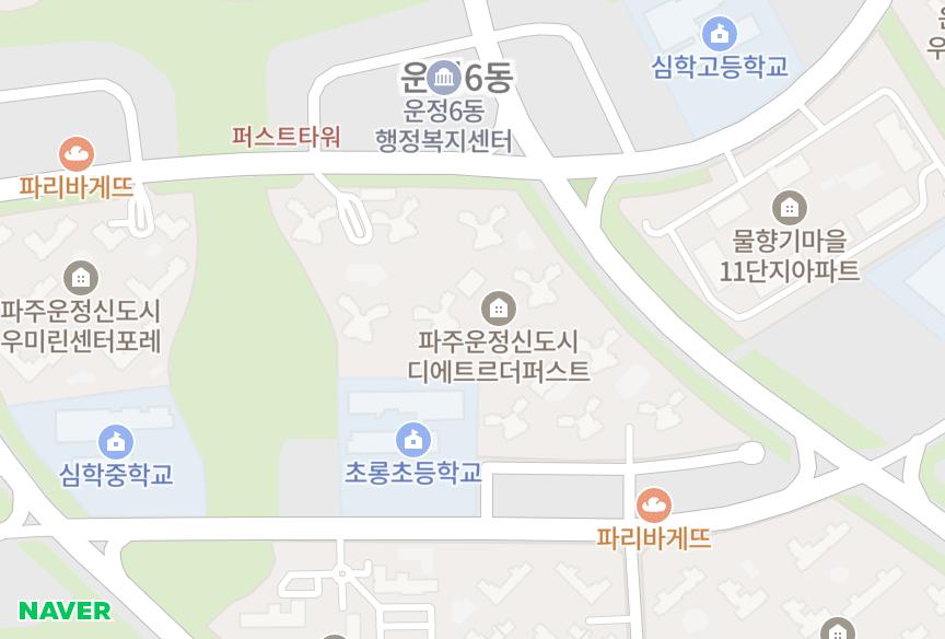 경기도 파주시 동패동 초롱꽃마을13단지디에트르더퍼스트 위치·실거래 시세 지도