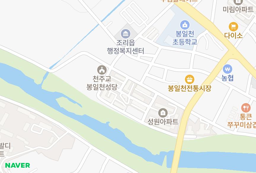 경기도 파주시 조리읍 봉일천리 태양 위치·실거래 시세 지도