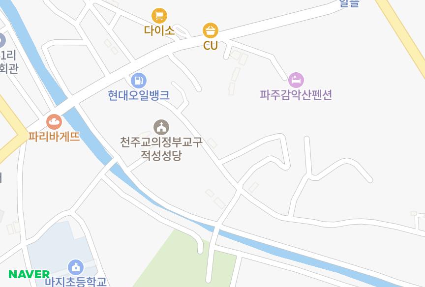 경기도 파주시 적성면 구읍리 세광 위치·실거래 시세 지도