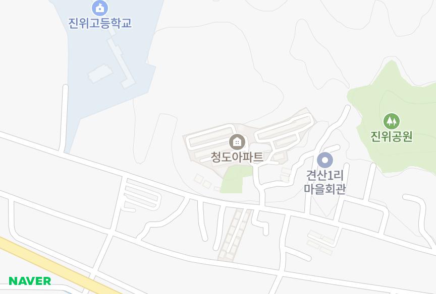 경기도 평택시 진위면 견산리 청도 위치·실거래 시세 지도