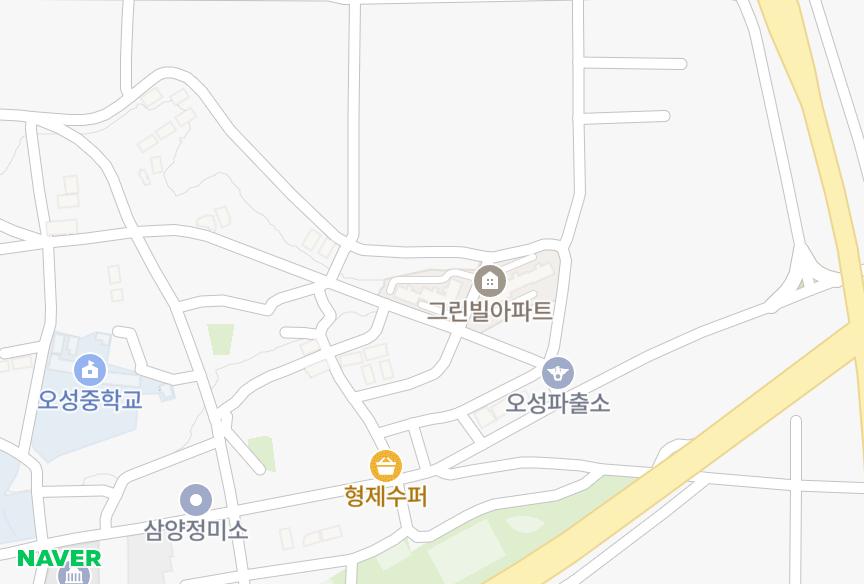 경기도 평택시 오성면 숙성리 그린빌 위치·실거래 시세 지도