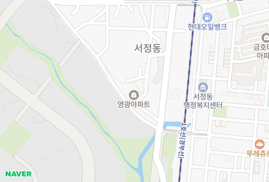 경기도 평택시 서정동 영광 위치·실거래 시세 지도