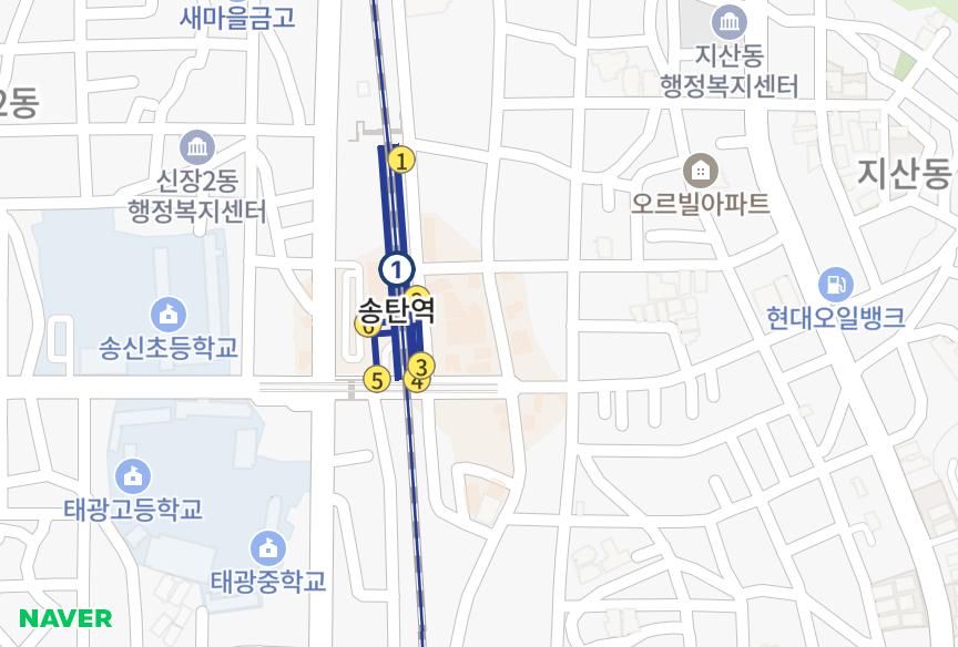 경기도 평택시 신장동 동영센트럴타워 위치·실거래 시세 지도