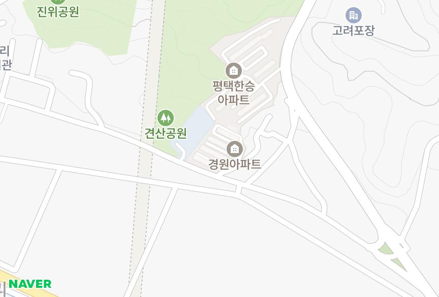경기도 평택시 진위면 견산리 경원 위치·실거래 시세 지도