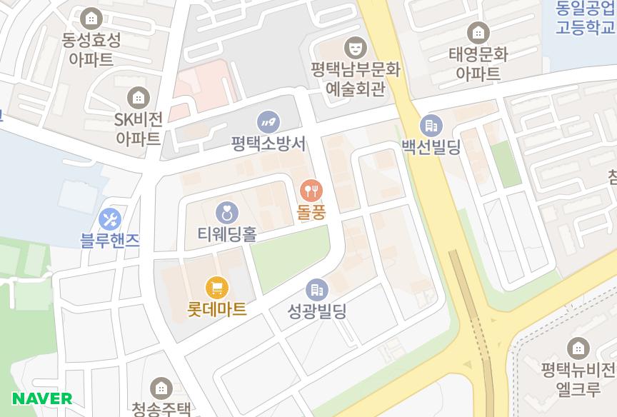 경기도 평택시 합정동 프레이즈 위치·실거래 시세 지도