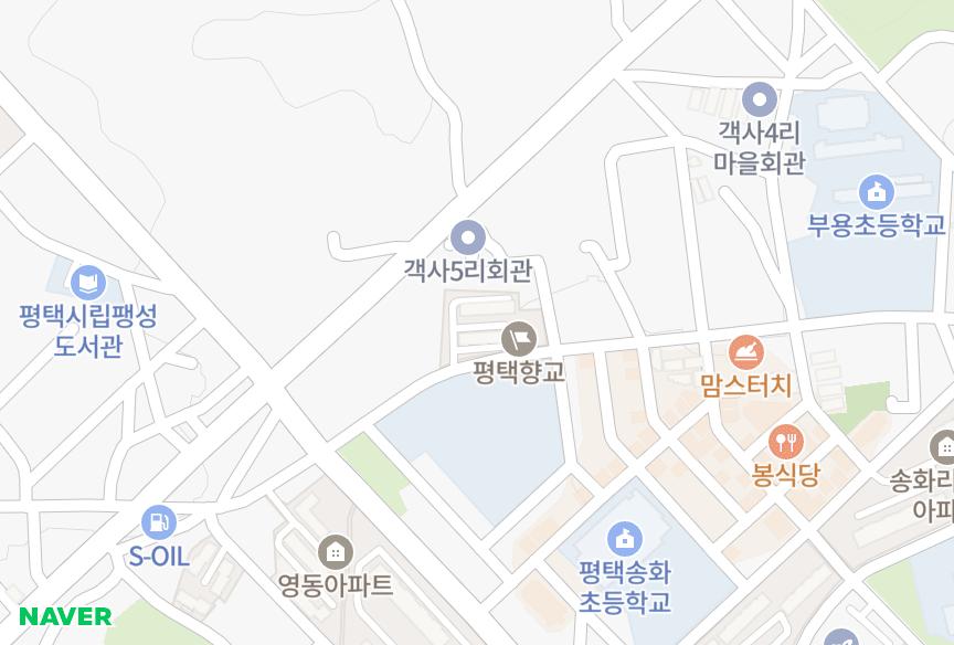 경기도 평택시 팽성읍 객사리 향교 위치·실거래 시세 지도