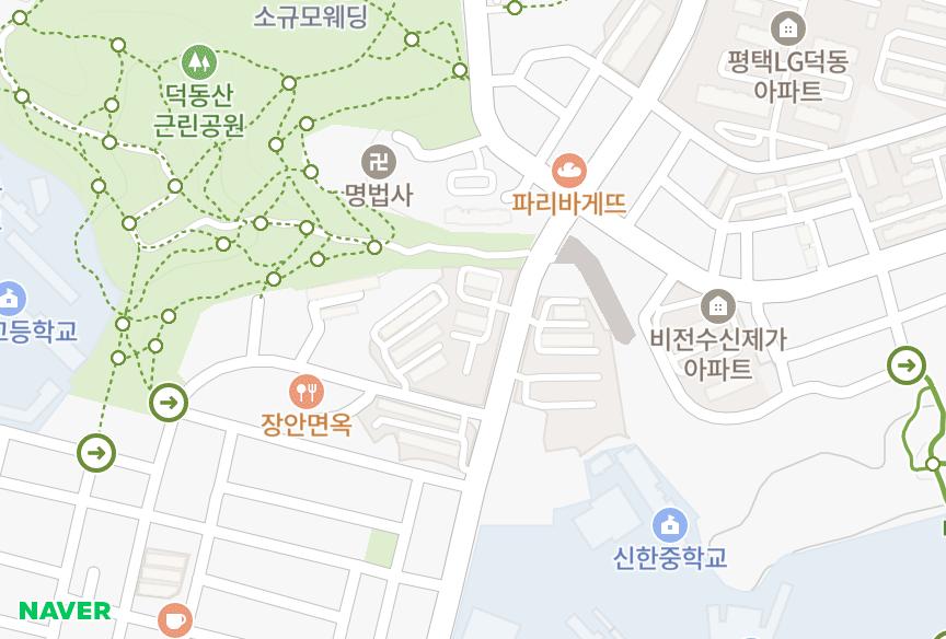 경기도 평택시 비전동 한미 위치·실거래 시세 지도