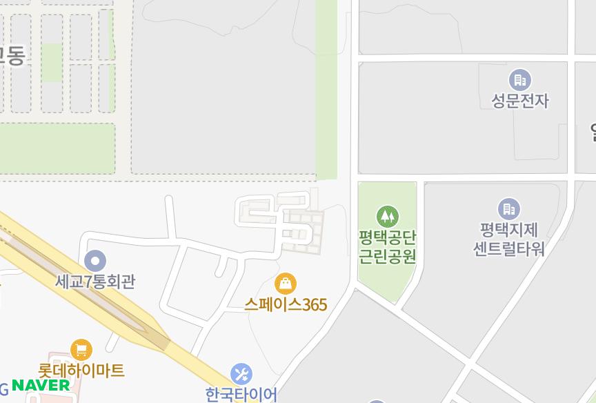 경기도 평택시 세교동 매봉 위치·실거래 시세 지도