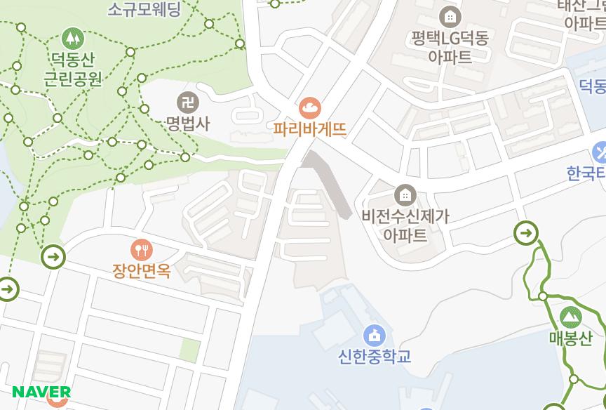 경기도 평택시 비전동 새한 위치·실거래 시세 지도