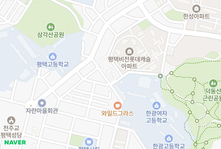 경기도 평택시 비전동 한강 위치·실거래 시세 지도