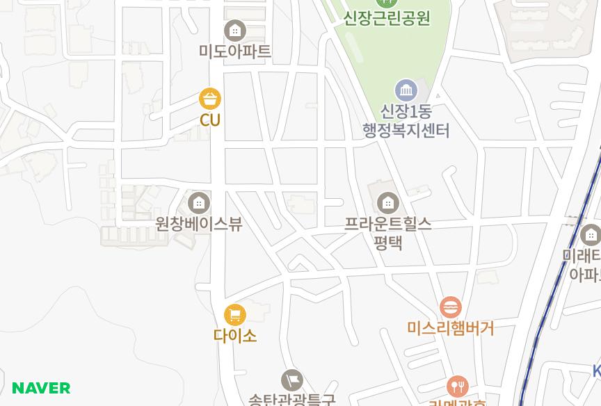 경기도 평택시 신장동 신장메디슨스퀘어3차 위치·실거래 시세 지도