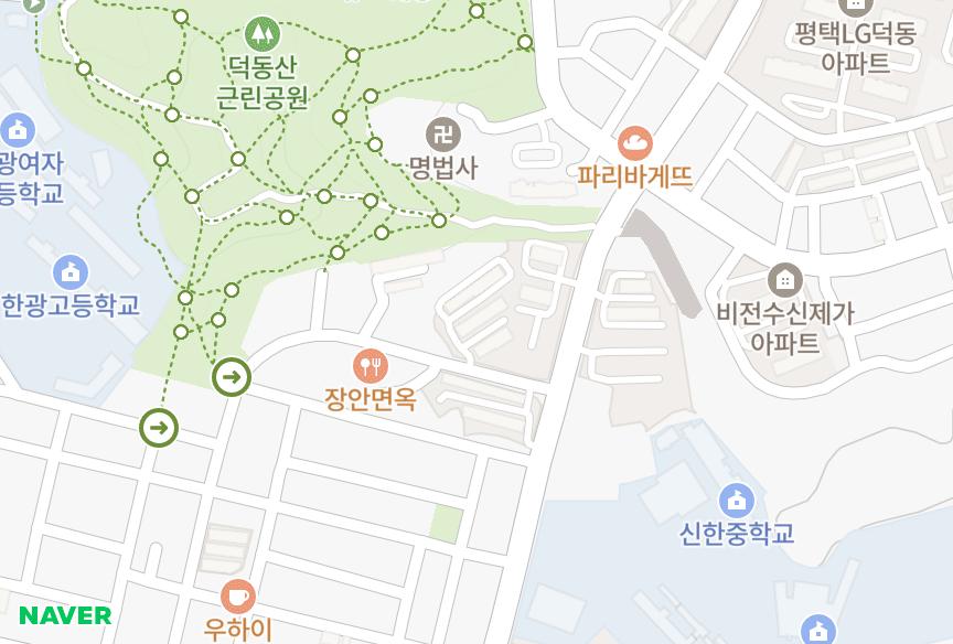 경기도 평택시 비전동 진성 위치·실거래 시세 지도