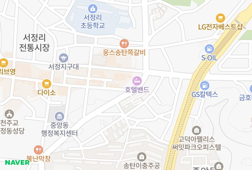 경기도 평택시 이충동 더퍼스트서정 위치·실거래 시세 지도