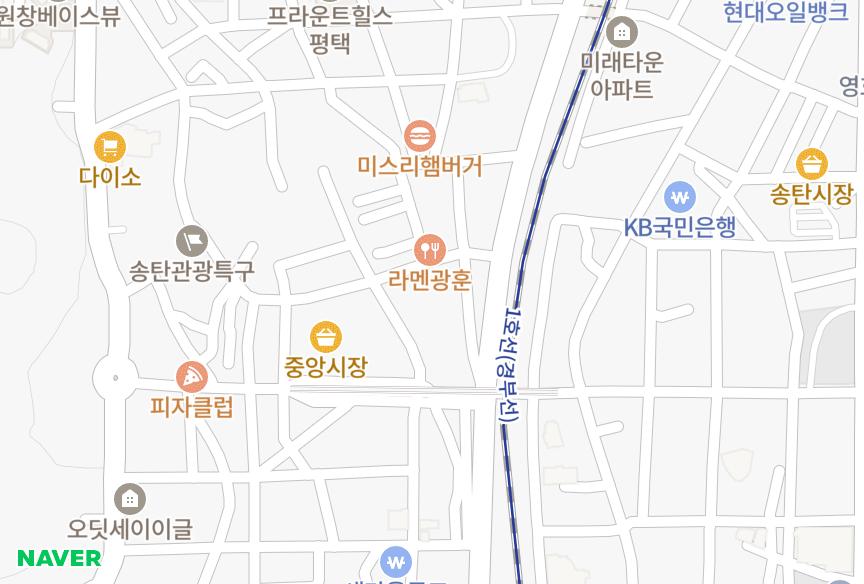 경기도 평택시 신장동 삼보데파트 위치·실거래 시세 지도