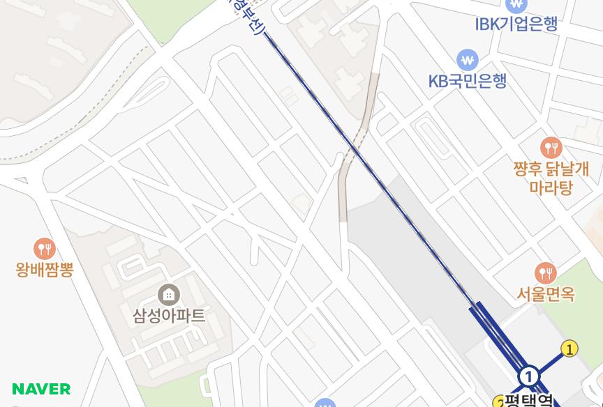 경기도 평택시 통복동 기흥 위치·실거래 시세 지도