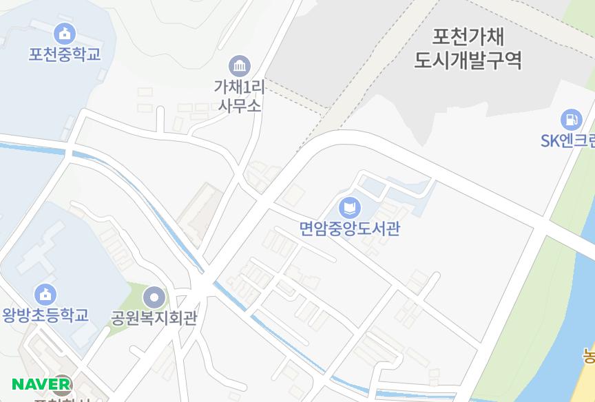 경기도 포천시 신북면 가채리 코스미 위치·실거래 시세 지도