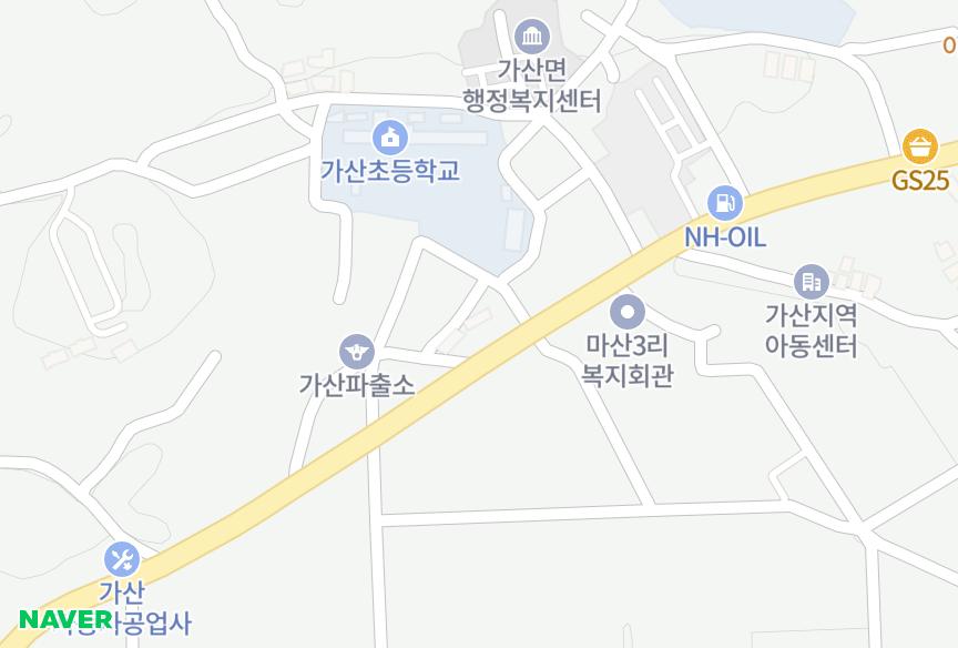 경기도 포천시 가산면 마산리 행복 위치·실거래 시세 지도