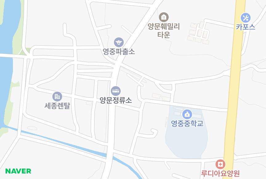경기도 포천시 영중면 양문리 세양페스트빌 위치·실거래 시세 지도