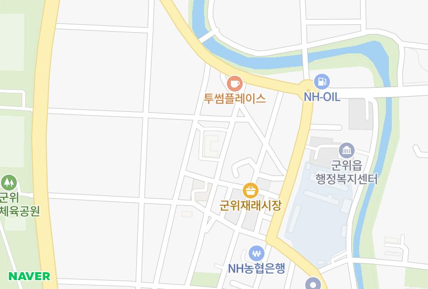 대구광역시 군위군 군위읍 서부리 서원 위치·실거래 시세 지도