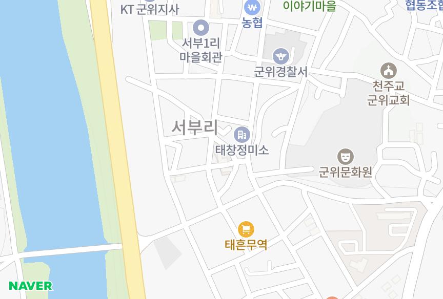 대구광역시 군위군 군위읍 서부리 부국군위 위치·실거래 시세 지도
