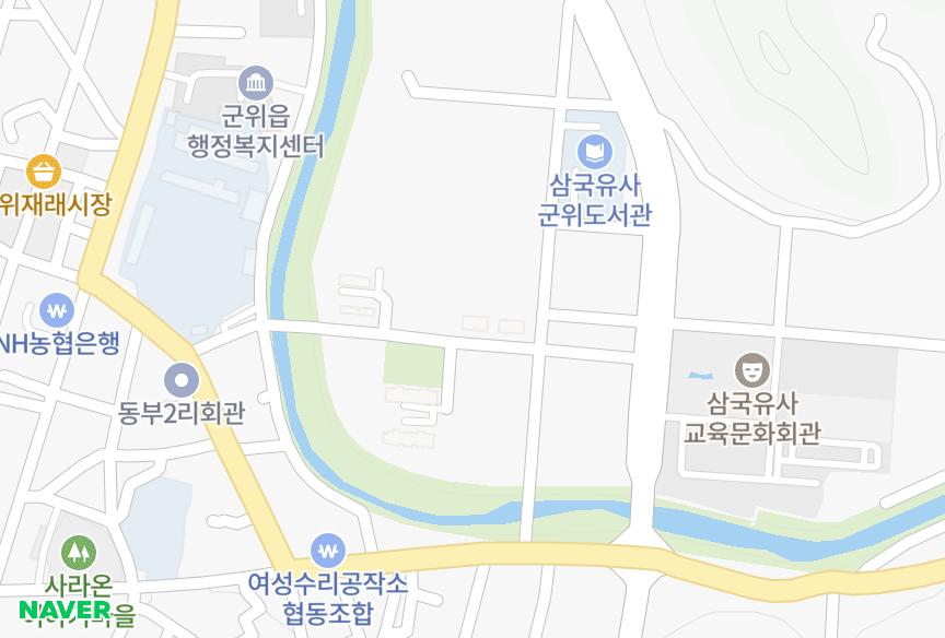 대구광역시 군위군 군위읍 동부리 사랑정원 위치·실거래 시세 지도