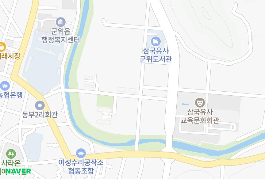 대구광역시 군위군 군위읍 동부리 행복정원 위치·실거래 시세 지도