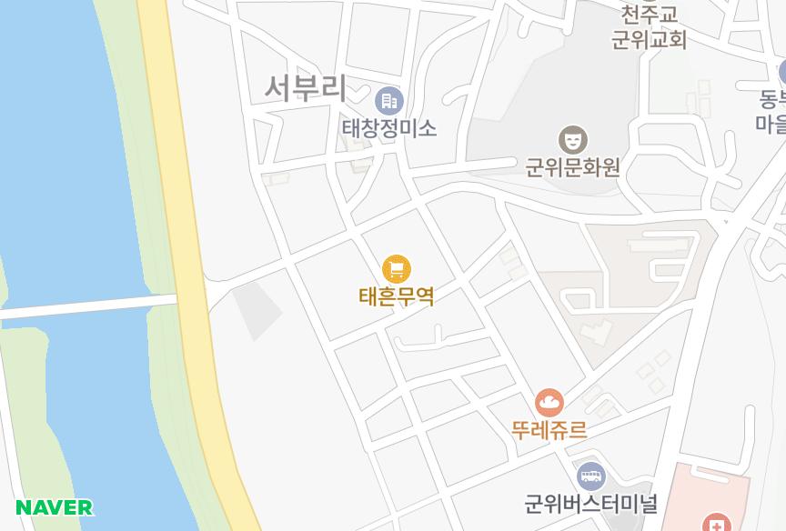 대구광역시 군위군 군위읍 서부리 명성4차 위치·실거래 시세 지도
