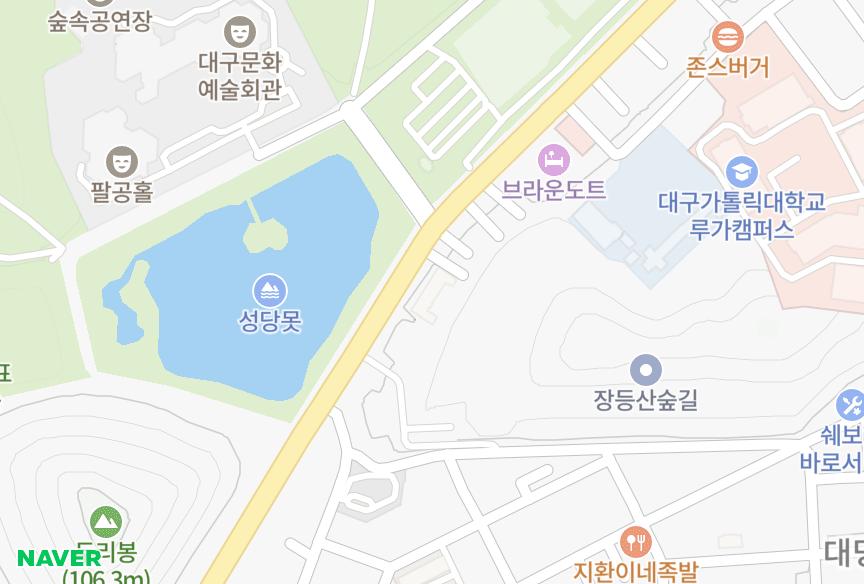 대구광역시 남구 대명동 흥아 위치·실거래 시세 지도