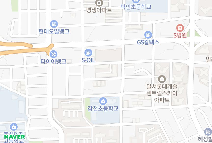 대구광역시 달서구 본동 한우 위치·실거래 시세 지도